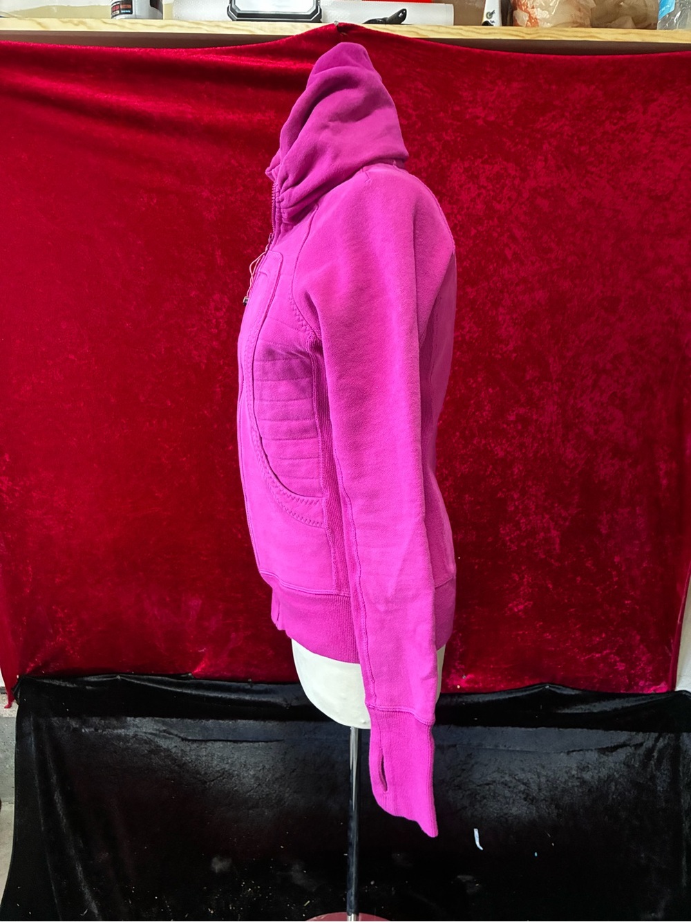 lululemon athletica Magenta Full‑Zip Hooded Jacket - Picture 2 of 4
